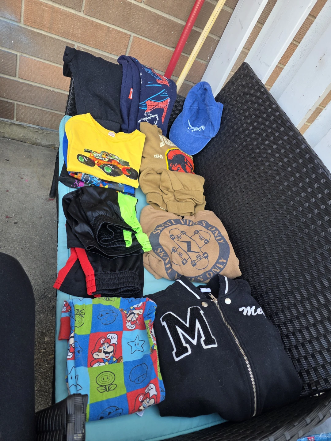 Boy clothes size 5t to 7t