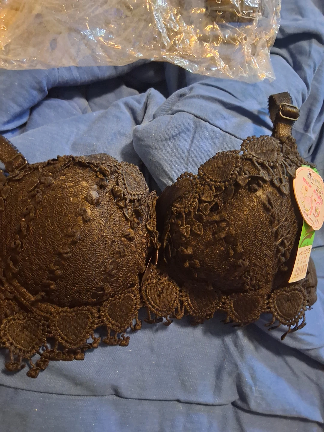 Black Lace Bra - 38/85 - photo 2
