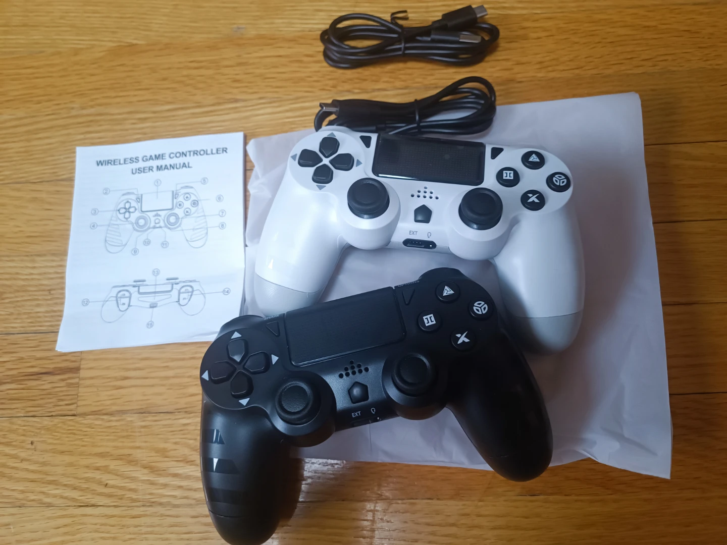 DYONDER Wireless Game Controllers for PS4 (2 Pack)