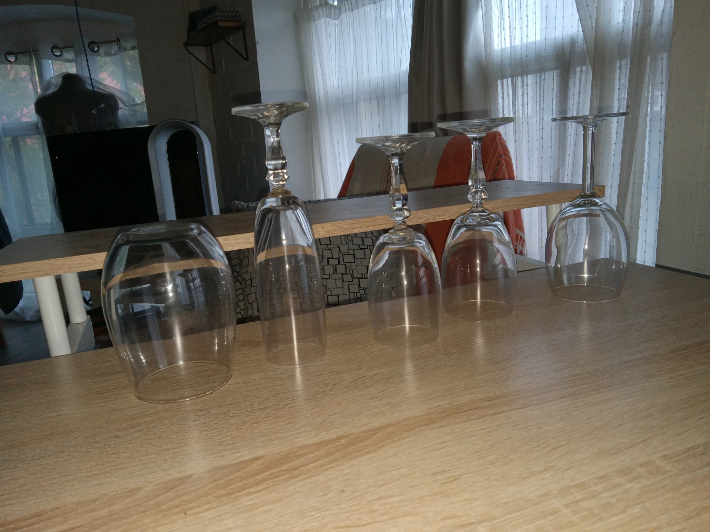 Set of 21 Clear Wine Glasses - photo 3