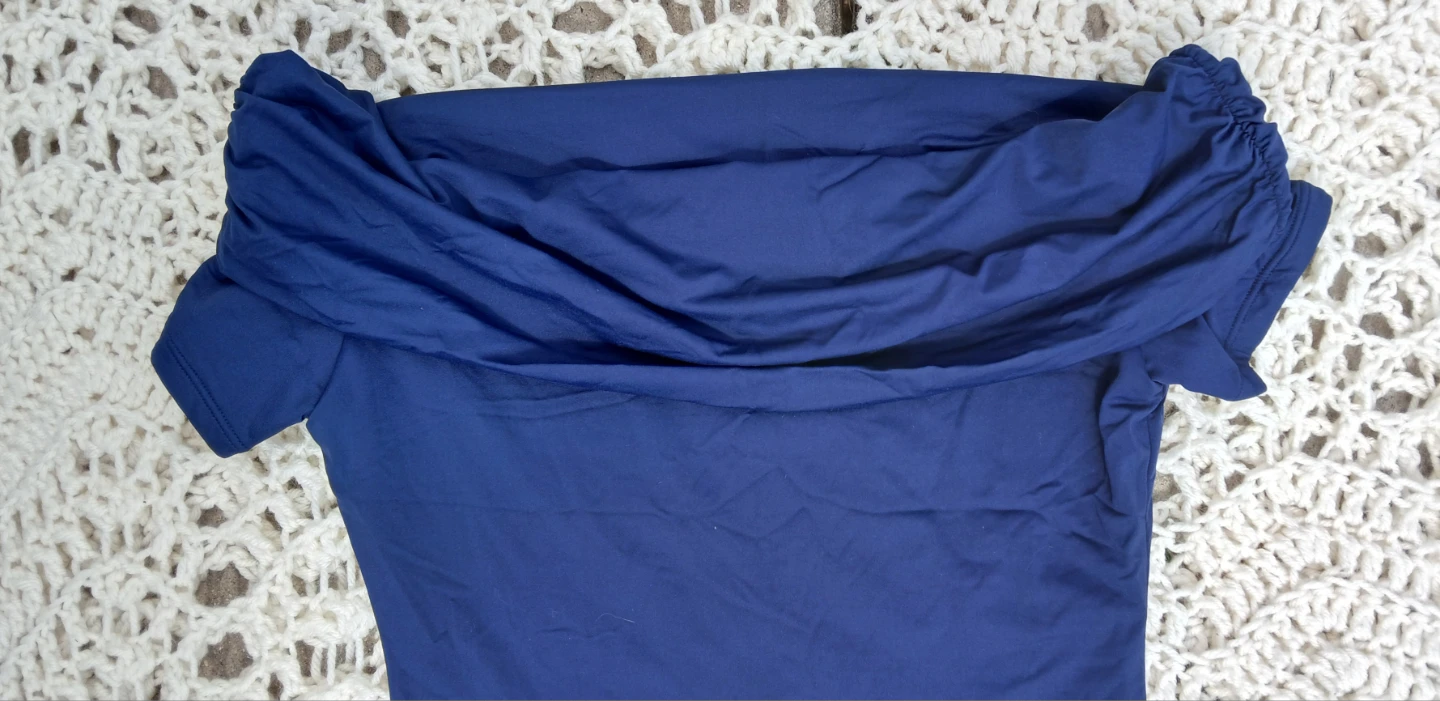 New navy off-the-shoulder top - XS - photo 2