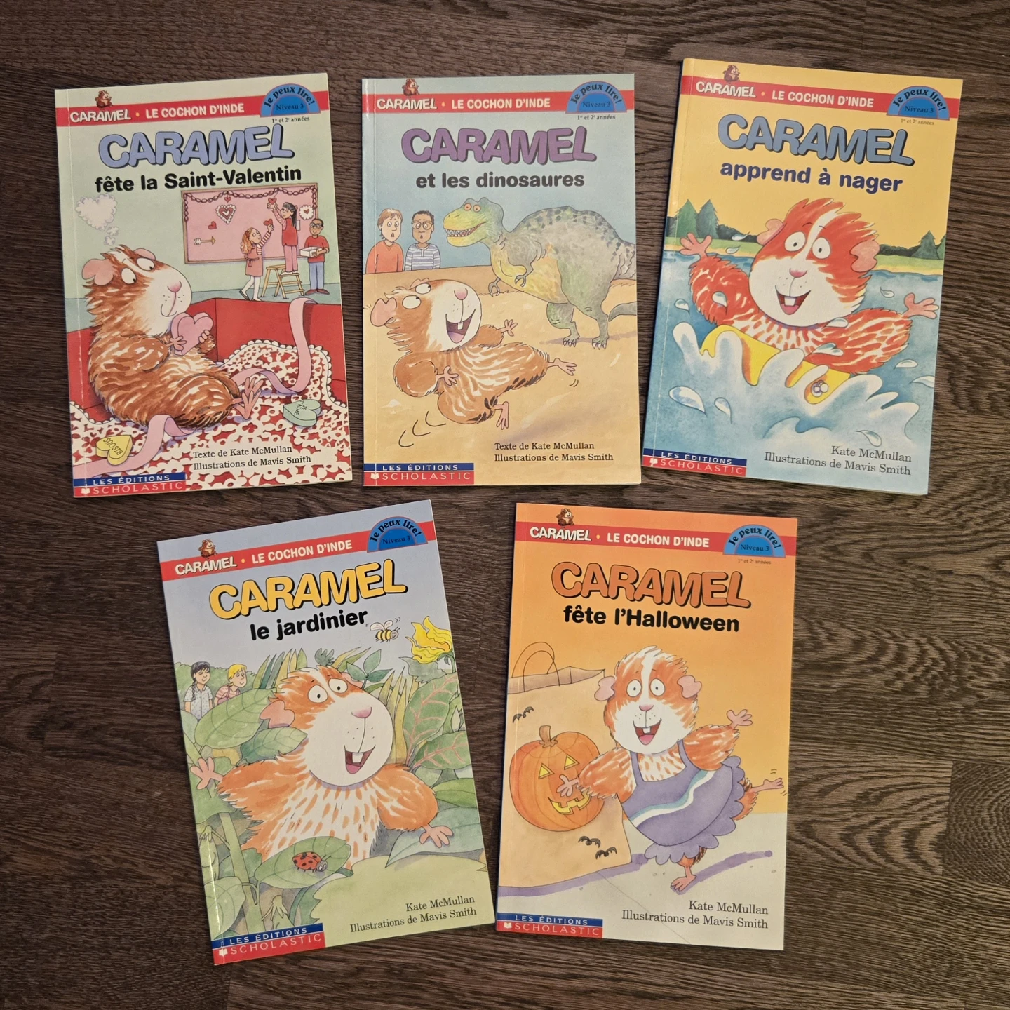French Immersion Early Readers – Caramel 5 Books