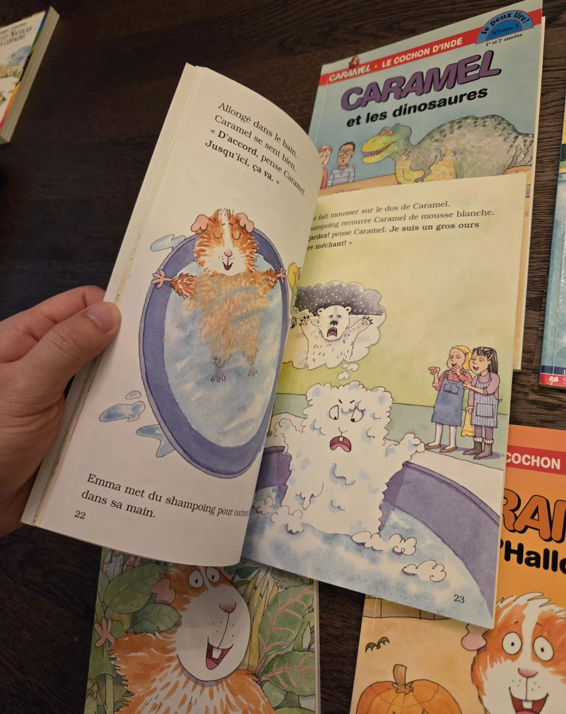 French Immersion Early Readers – Caramel 5 Books - photo 3