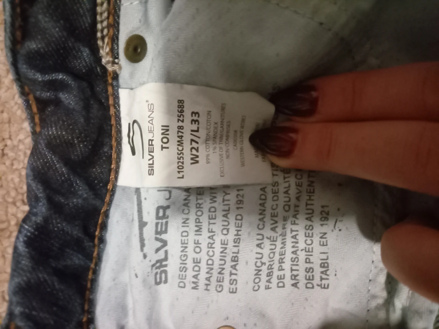 Silver Jeans Toni Women's Jeans W27/L33 - photo 4