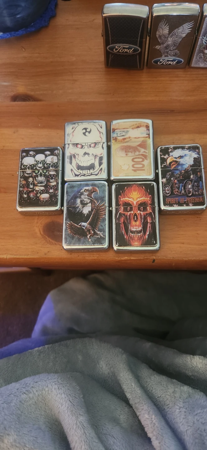 Lighters with Various Designs