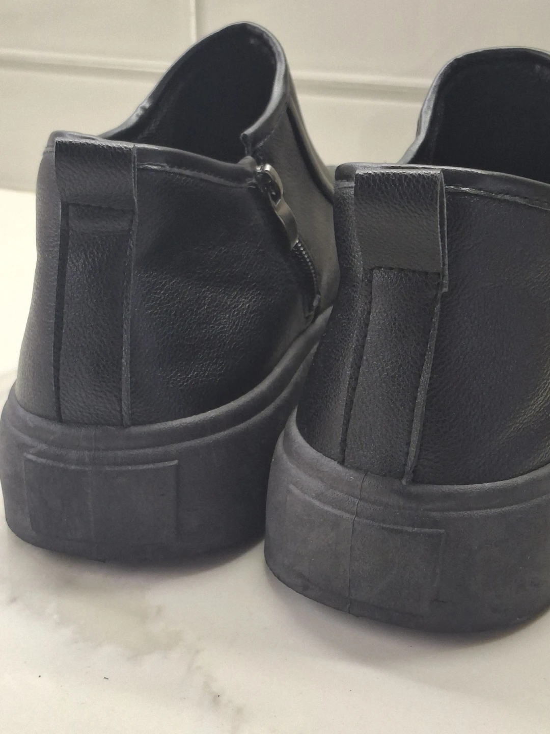 Black Side Zip Boots - photo 5