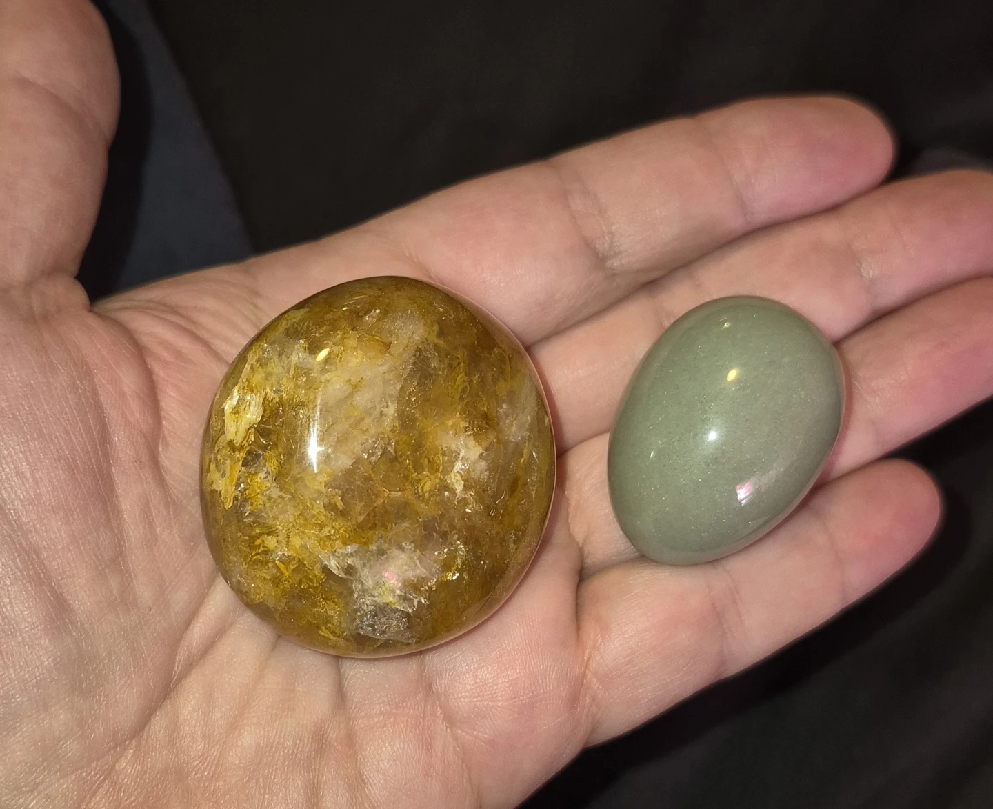 Assorted Gemstone Carvings - Butterfly, Star, Moon, Egg, Sphere - photo 4