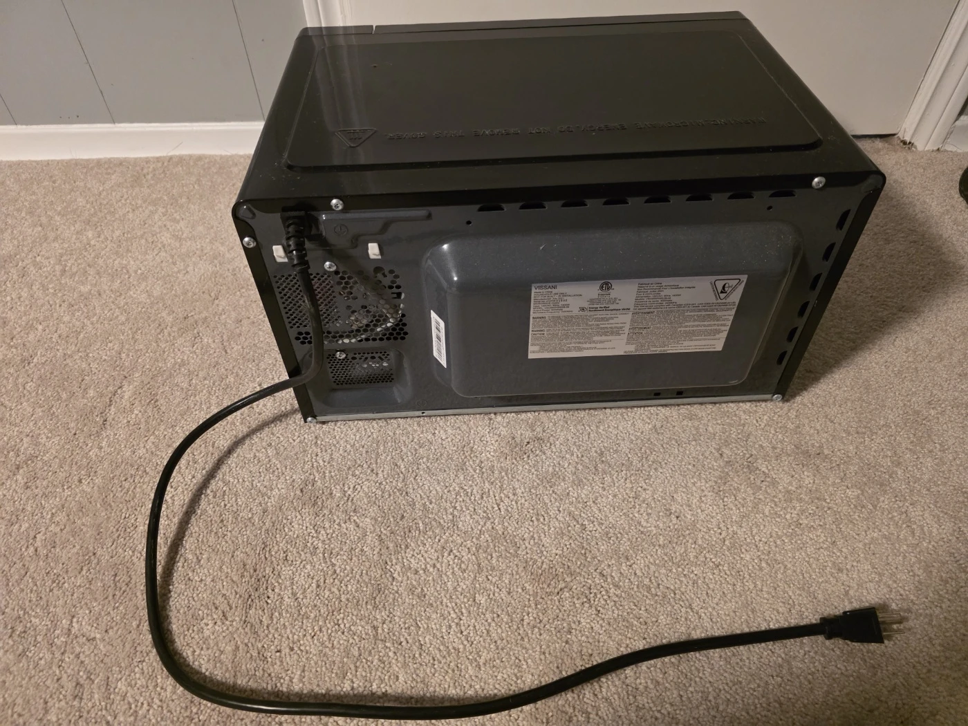 Vissani Microwave - photo 3
