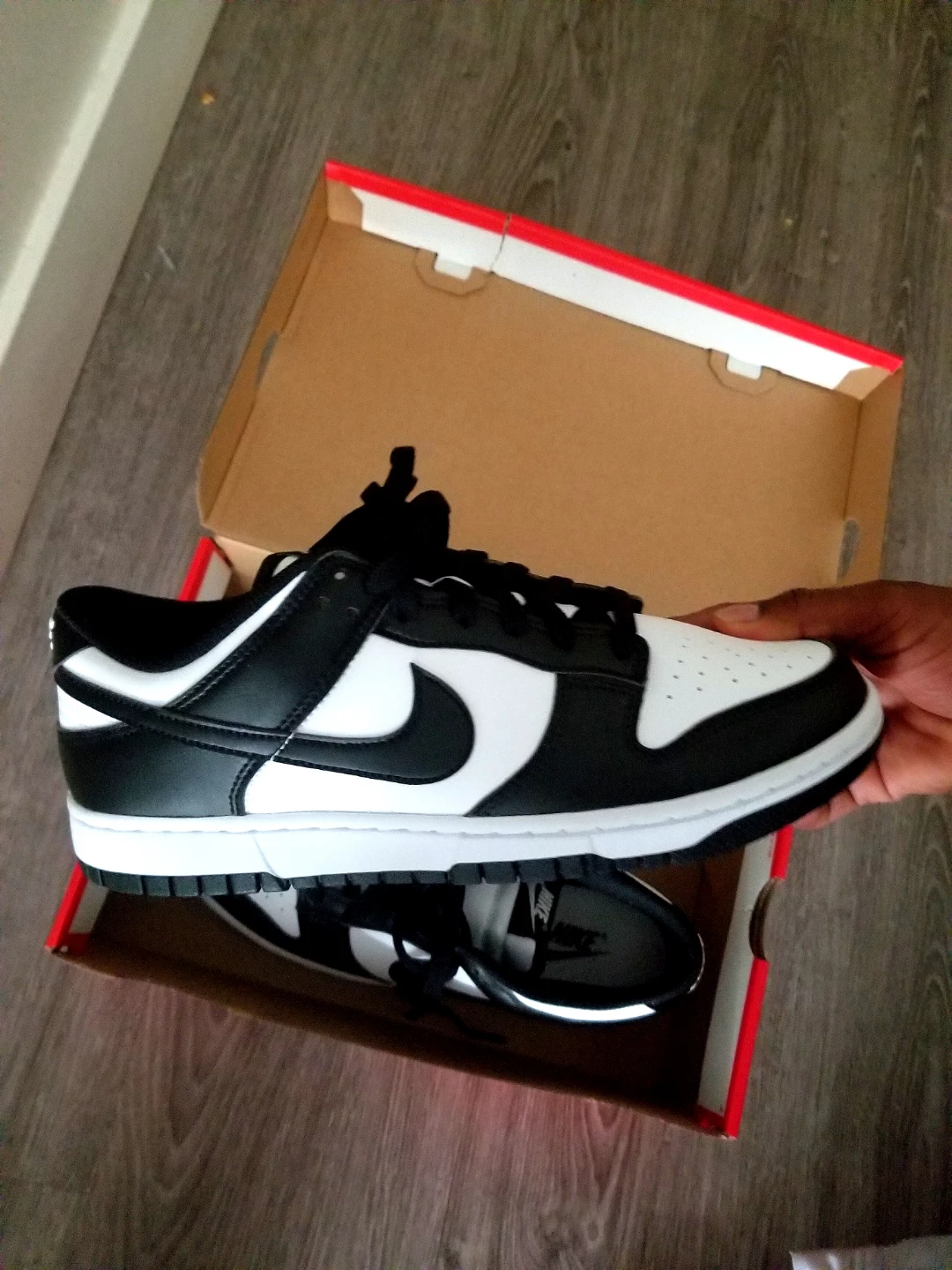 Nike Dunk Low Black White - photo 3