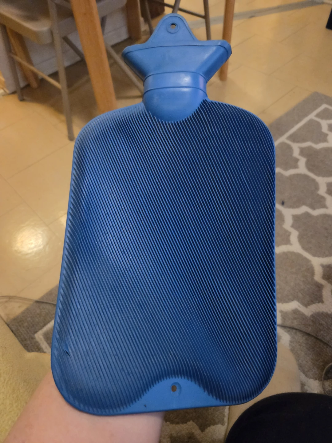 Blue Hot Water Bottle - photo 2