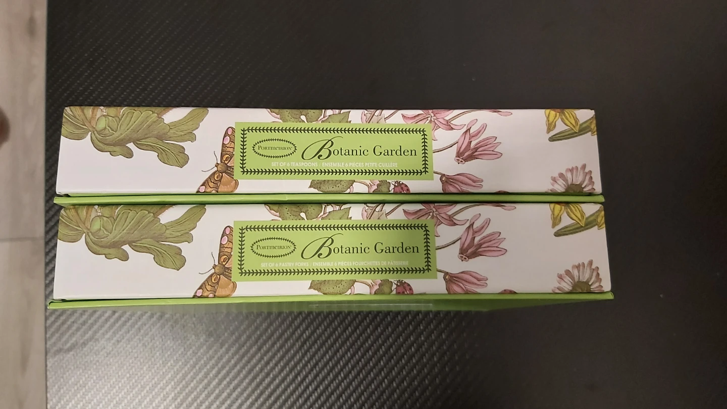 NEW Portmeirion Botanic Garden 6pc Teaspoons & Forks S - photo 4