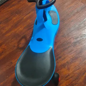 Blue Ride-On Wiggle Car