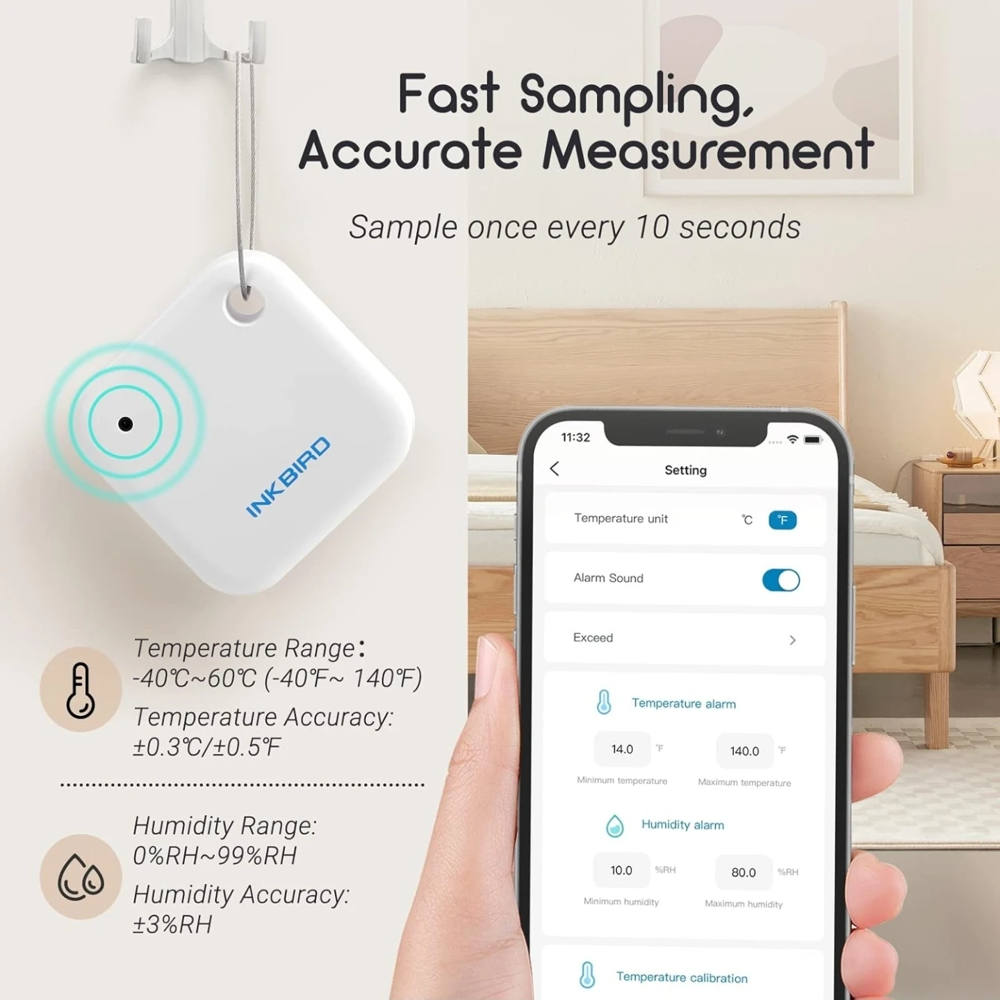 INKBIRD Wireless Thermo-Hygrometer Set - photo 5