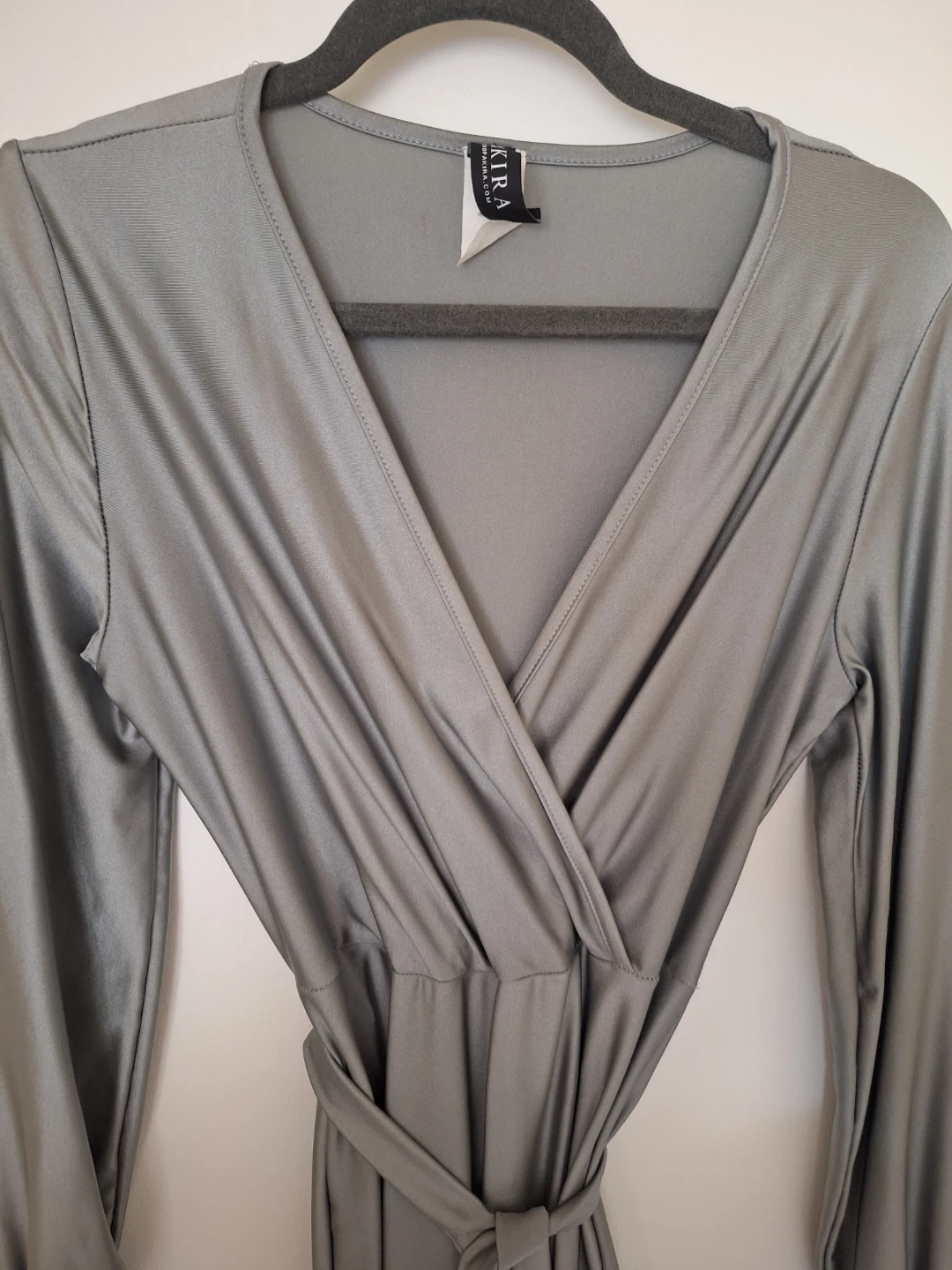 Akira Silver Metallic Jumpsuit - photo 5