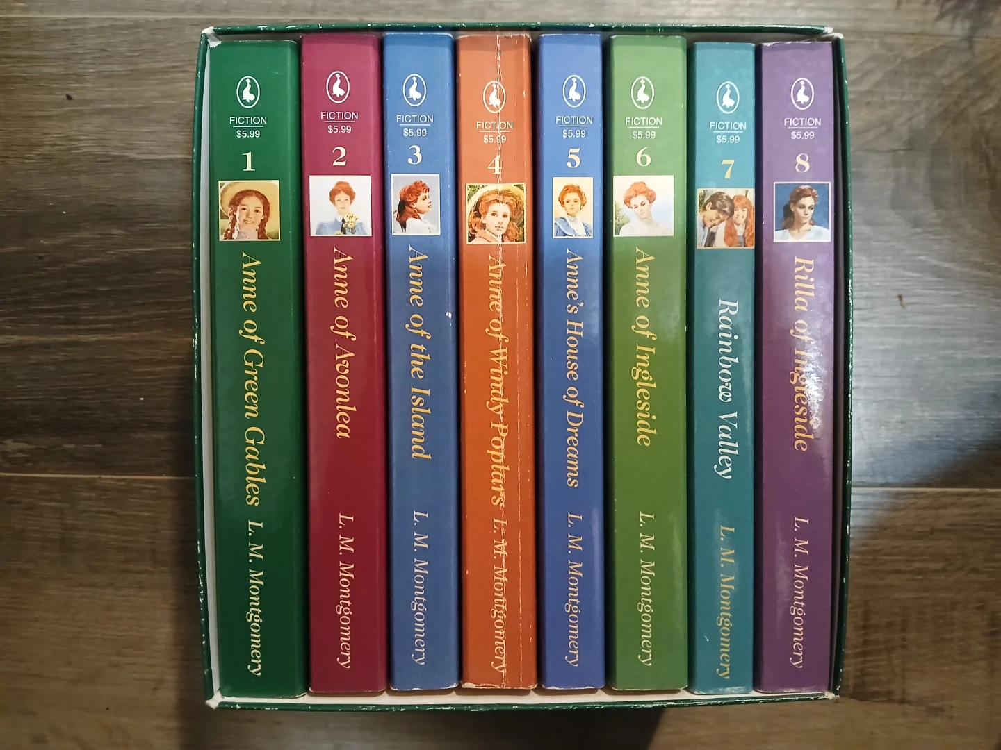 The Complete Anne of Green Gables Book Set by L.M. Montgomery