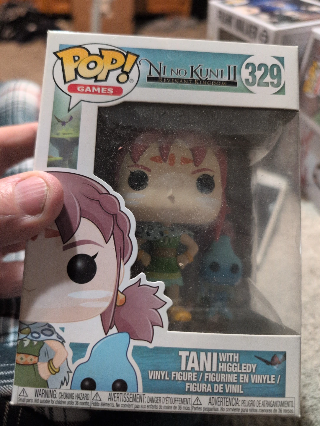 Funko Pop! Ni No Kuni II Tani with Higgledy #329 Vinyl Figure