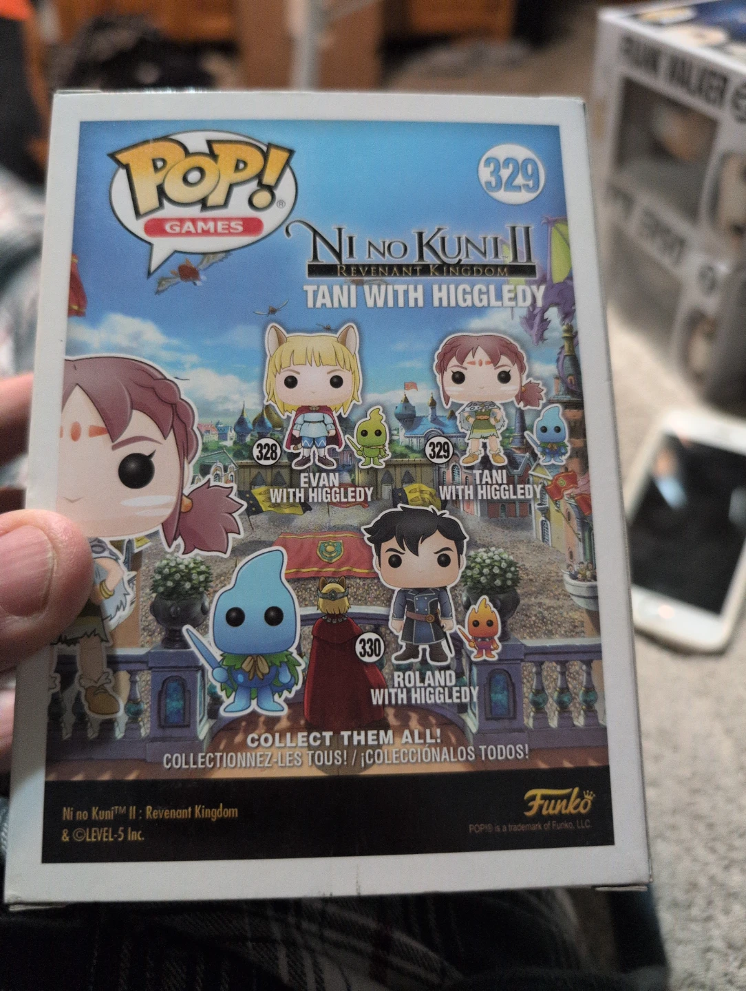 Funko Pop! Ni No Kuni II Tani with Higgledy #329 Vinyl Figure - photo 2