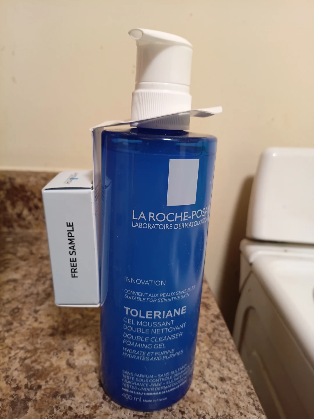2×La Roche-Posay Toleriane Double Cleanser Foaming Gel 400ml