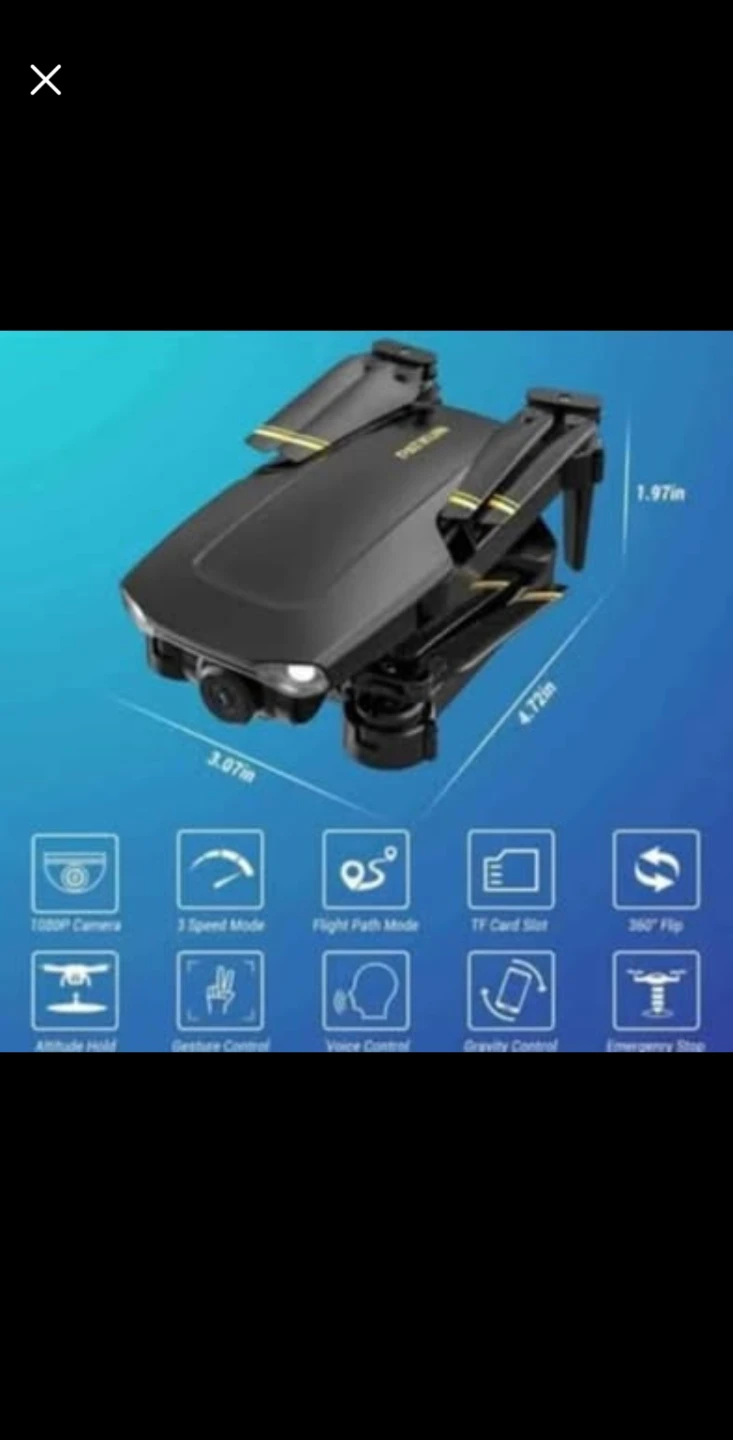 PATIKUIN Foldable Drone with 1080P Camera - photo 4
