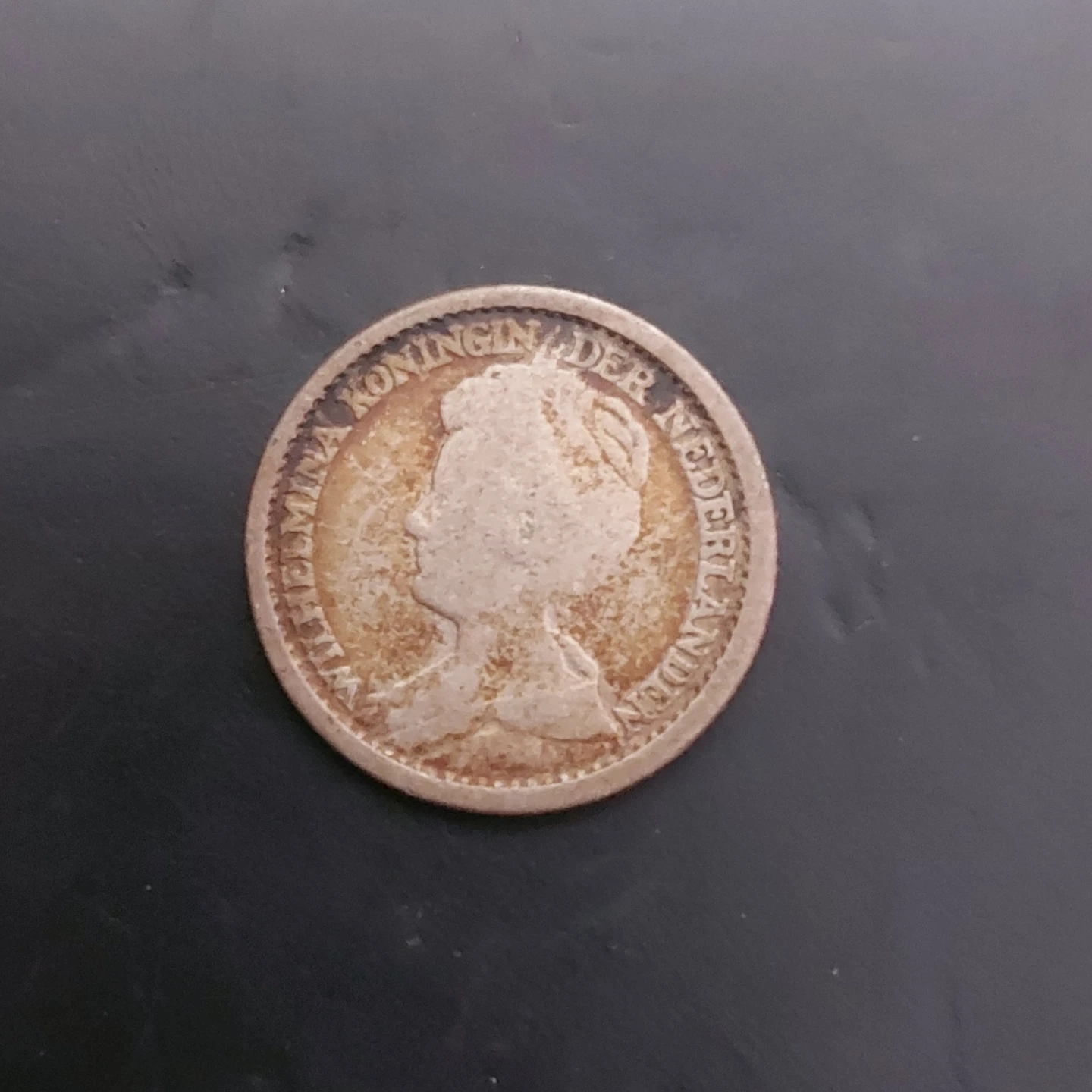 25 Cents Coin 1919 - Netherlands - photo 2