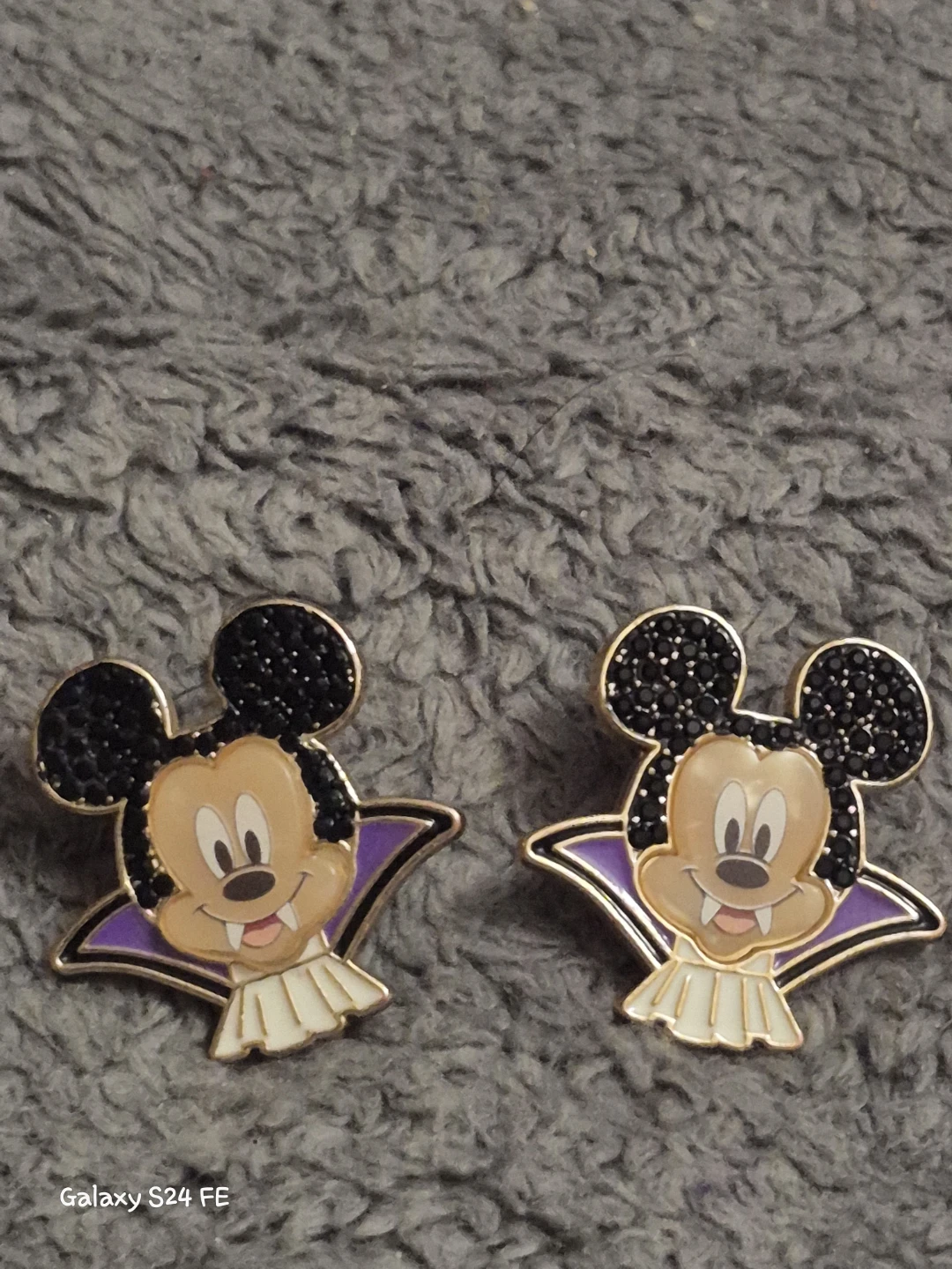 Disney BaubleBar Mickey Mouse Vampire Earrings
