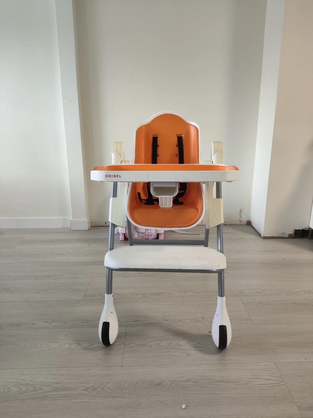 Oribel Hi-Lo High Chair Orange
