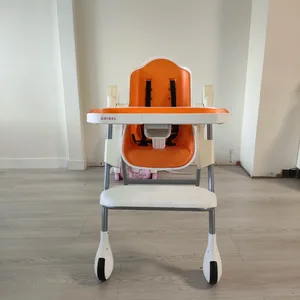 Oribel Hi-Lo High Chair Orange