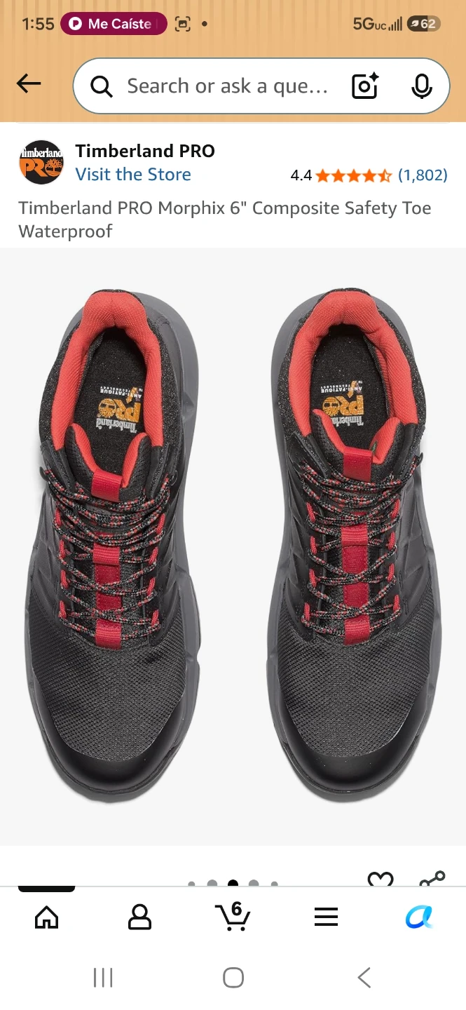 Timberland PRO Morphix Composite Safety Toe Waterproof Boots - photo 5