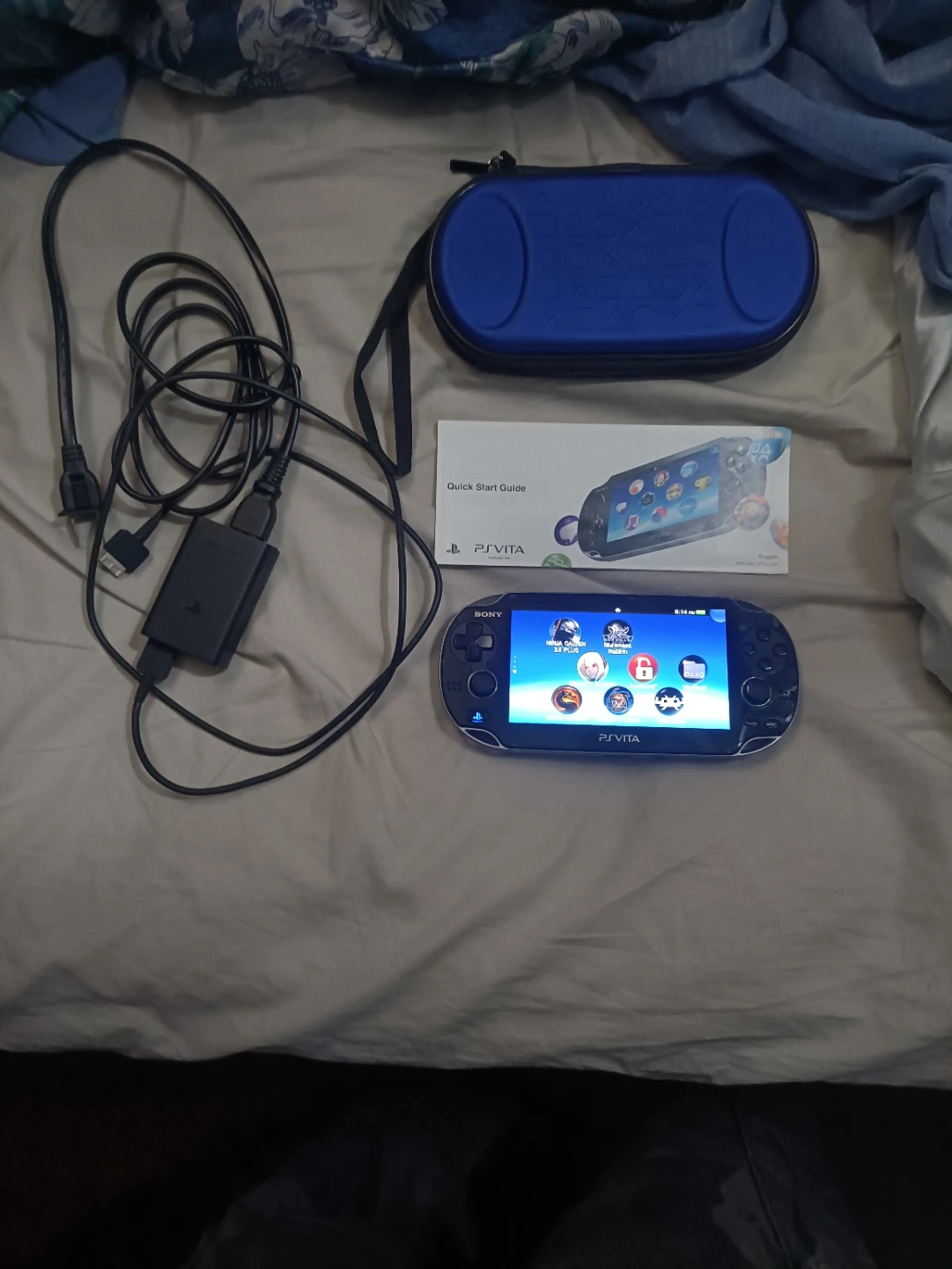 ps vita OLed 3g wifi model modded with original sony 16 gb mem