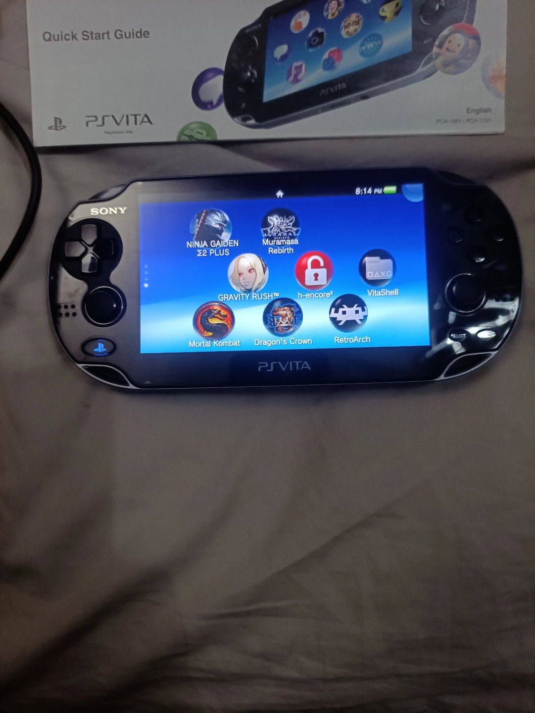 ps vita OLed 3g wifi model modded with original sony 16 gb mem - photo 2