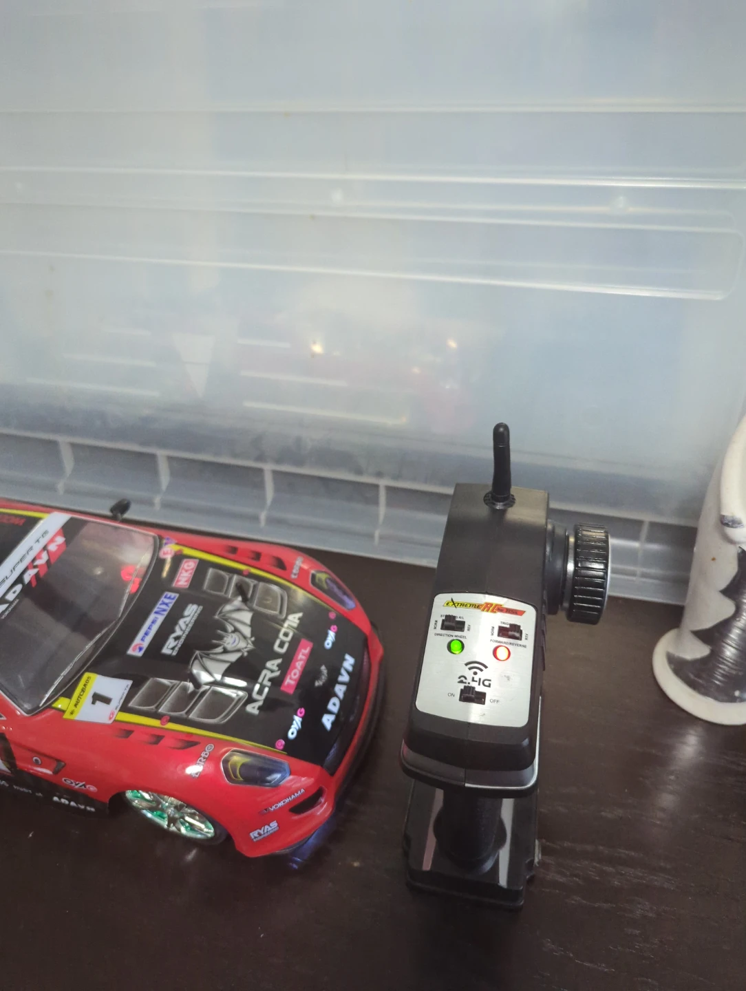 Red "Adavn" RC Drift Car with Remote - photo 2