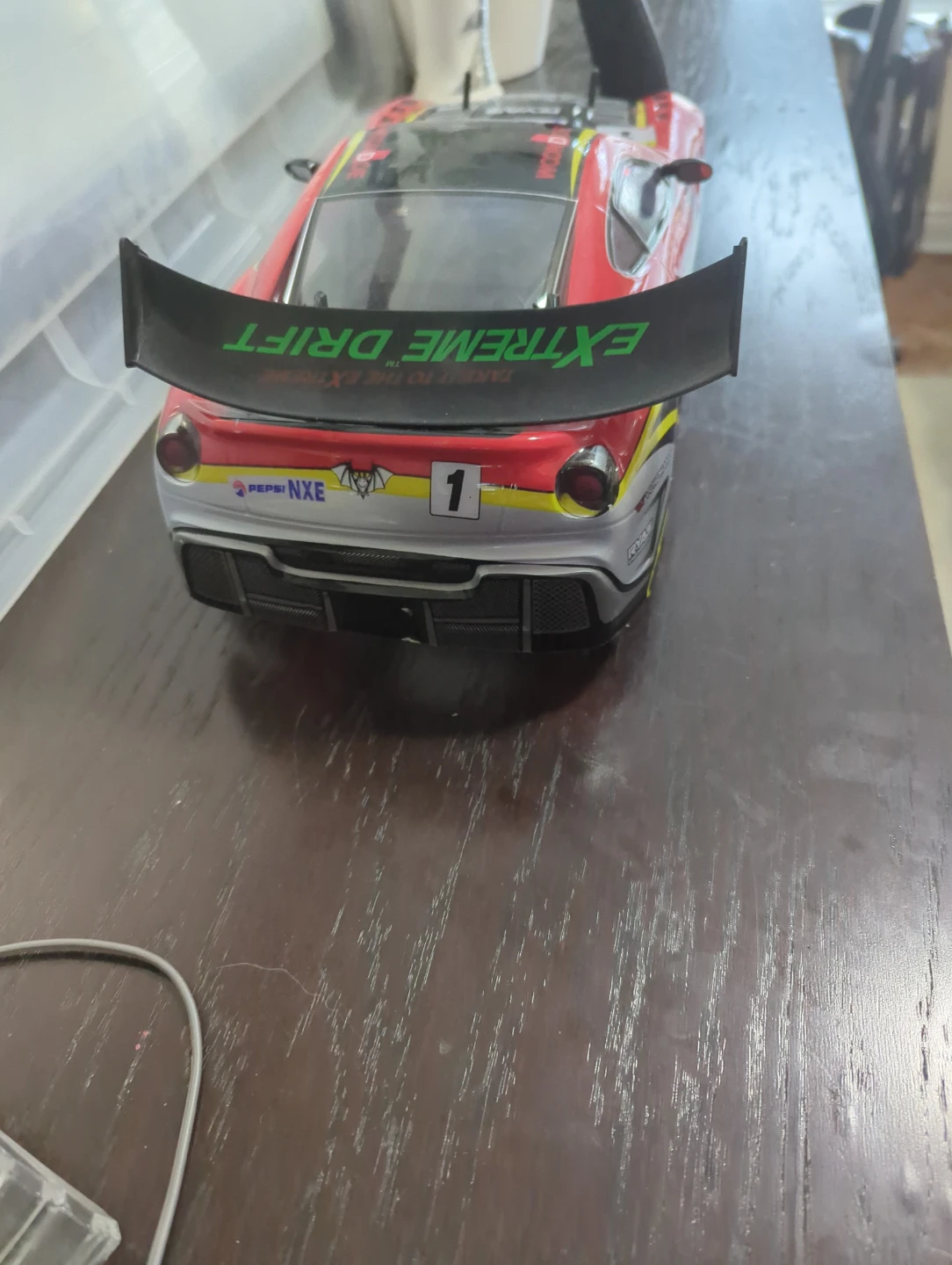 Red "Adavn" RC Drift Car with Remote - photo 3