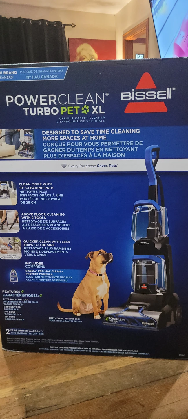 Bissell PowerClean Turbo Pet XL Carpet Cleaner