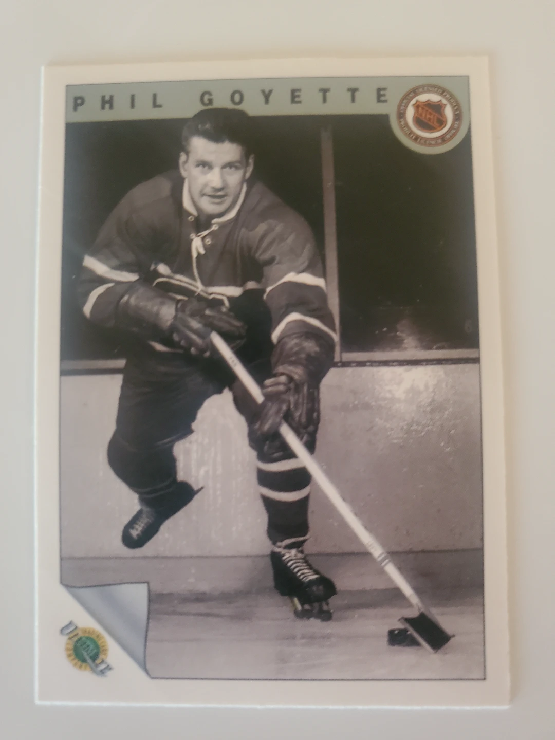 Phil Goyette 1992 Montreal Tribune Hockey Card