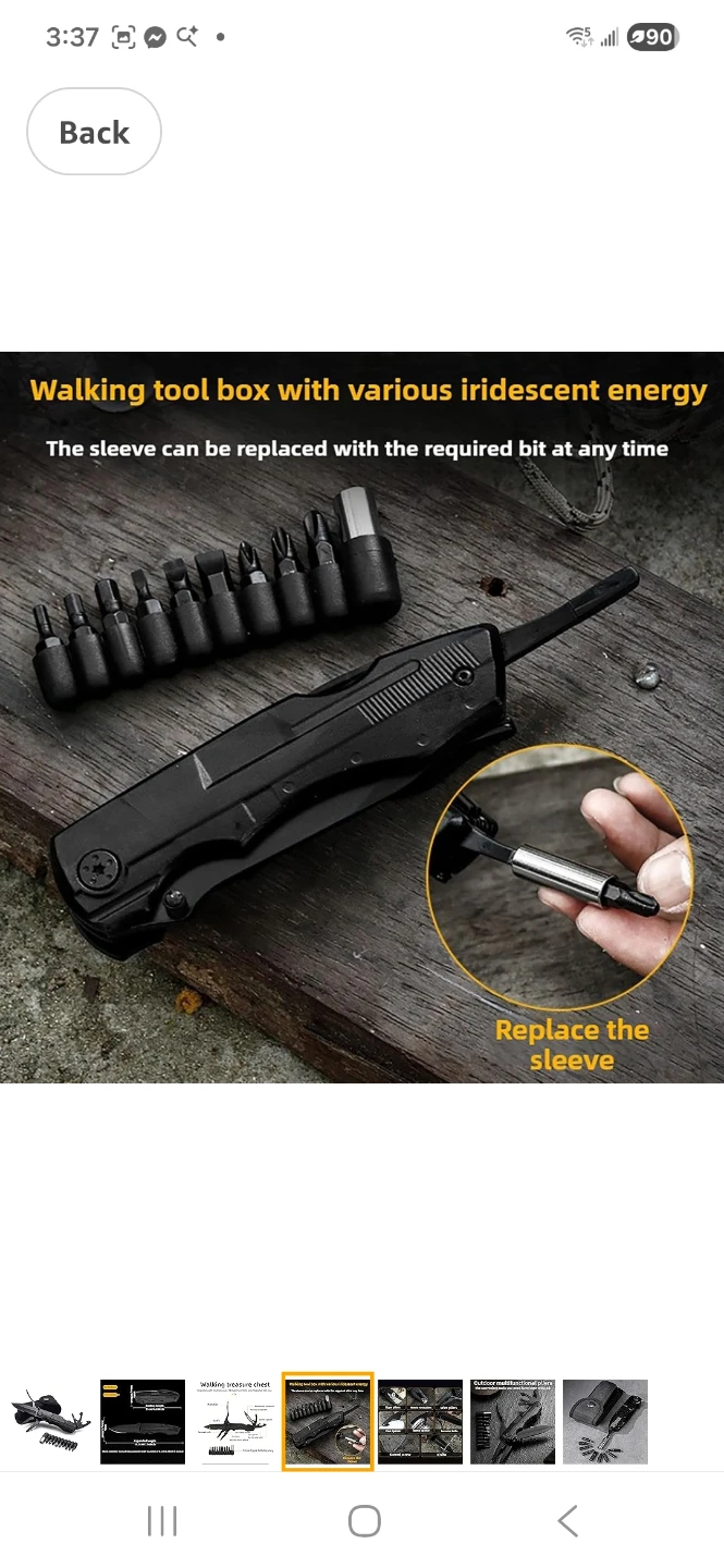 Outdoor Multifunctional Pliers Tool Kit - photo 4