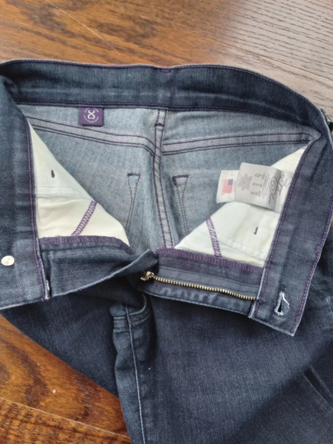 NYDJ Jeans Women's Size 8 Bootcut Embellished Dark Wash - photo 5