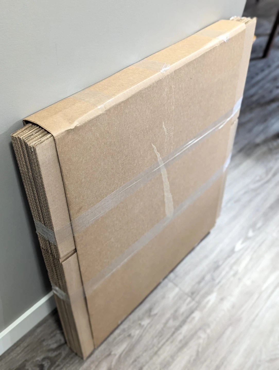 10 Large Moving Boxes + New Sealing Tape