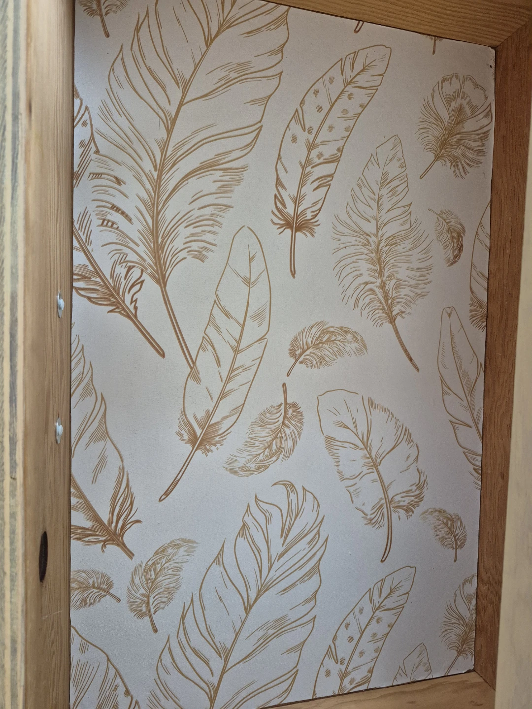 Three Drawer Dresser with Decorative Drawer Liners