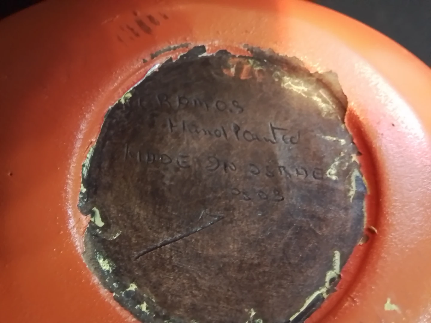 Rare Keramos Israel "Chameleon Tail" Mosaic Bowl - photo 5