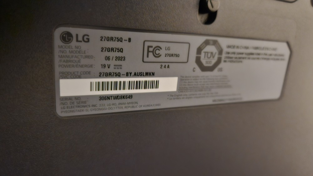 LG UltraGear 27GR75Q-B 27" QHD Gaming Monitor - photo 2
