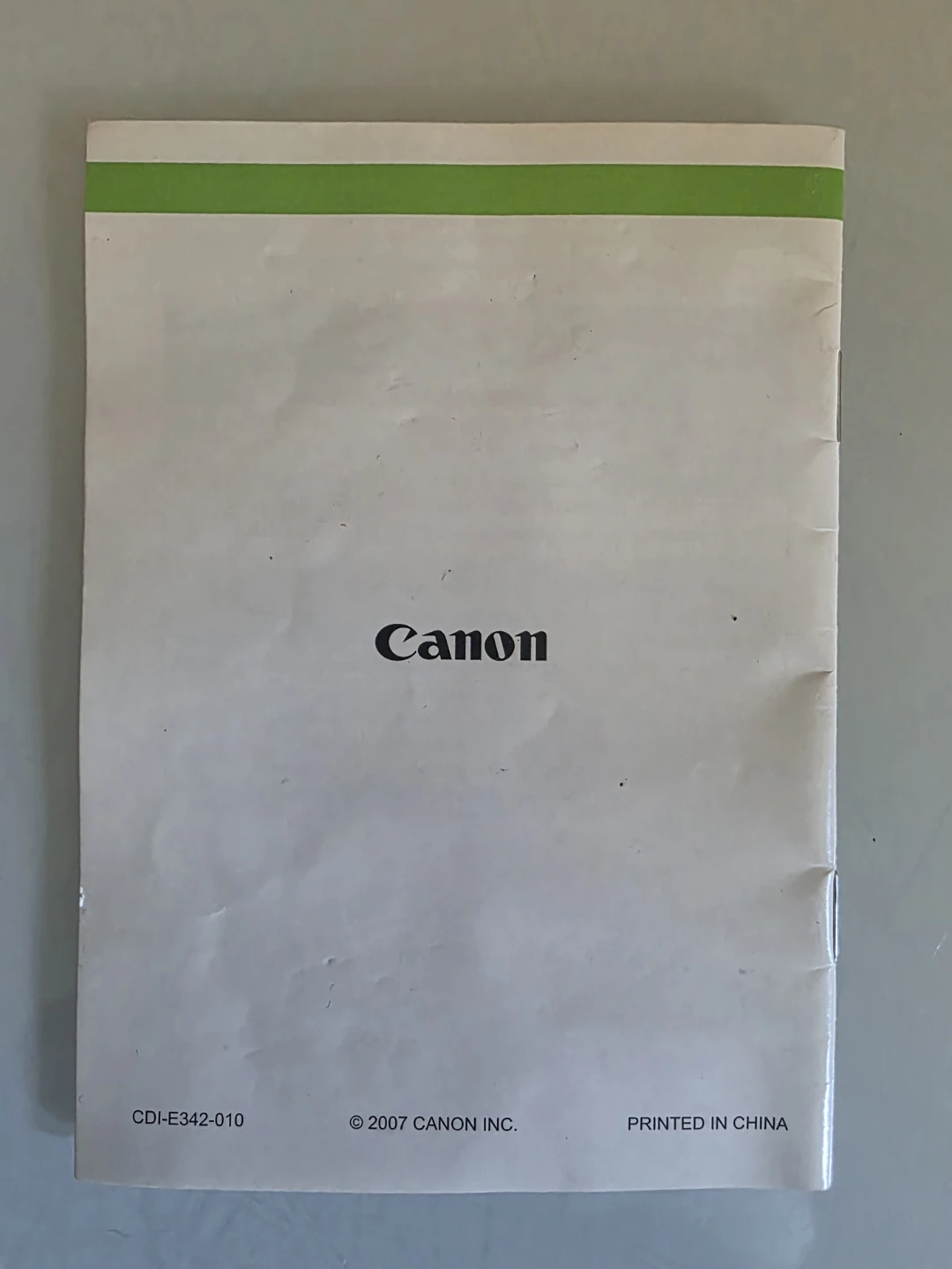 Original Canon PowerShot S5 IS Camera Manual / User Guide - photo 3