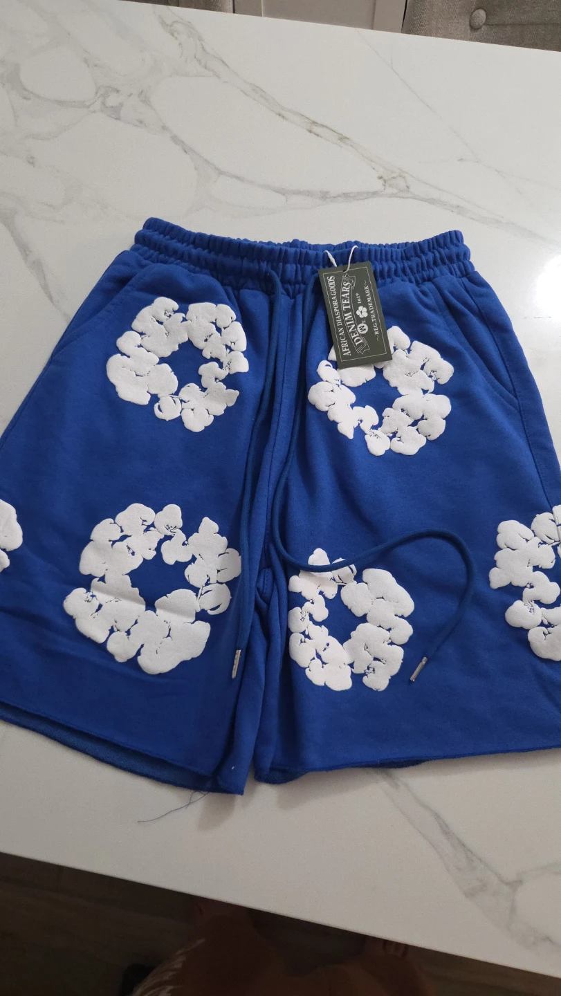 DNZL LEAKS Blue Floral Shorts - photo 2