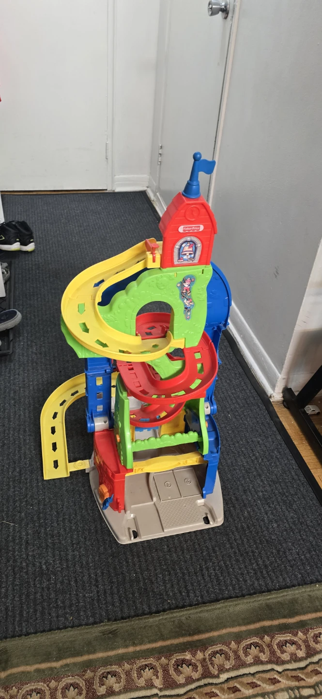 Fisher-Price Little People Car Garage Playset