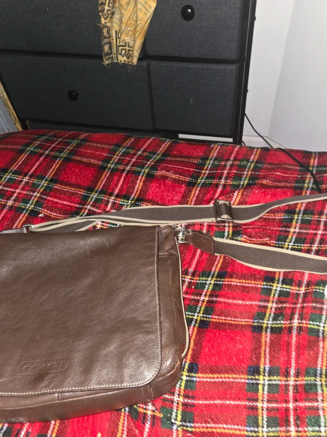 Coach Brown Leather Messenger Bag - photo 2