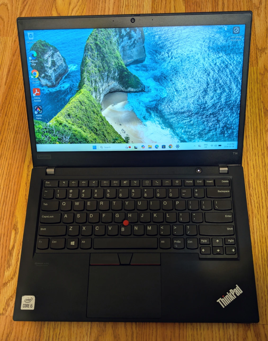 Lenovo ThinkPad T14 Touchscreen Laptop