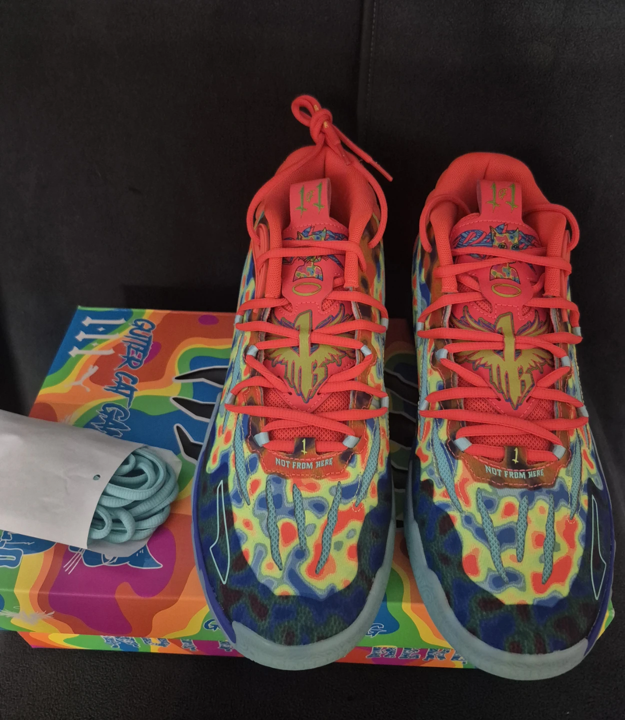Puma MELO Glitter Cat Gang Basketball Shoes