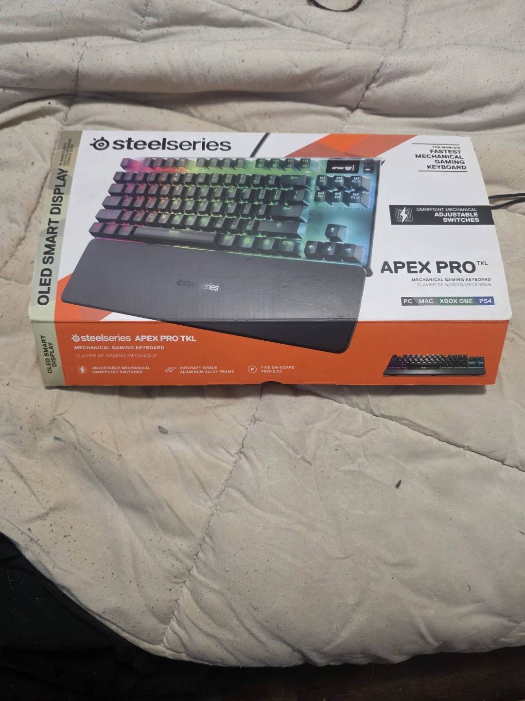SteelSeries Apex Pro TKL Mechanical Gaming Keyboard