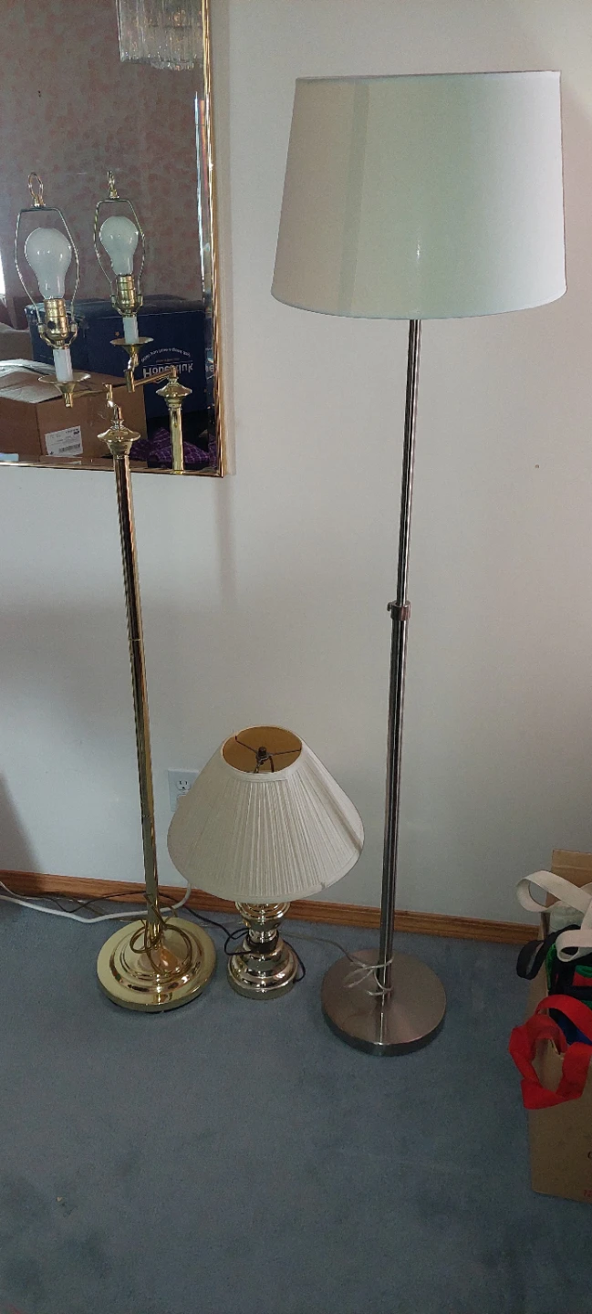 Assorted lamps