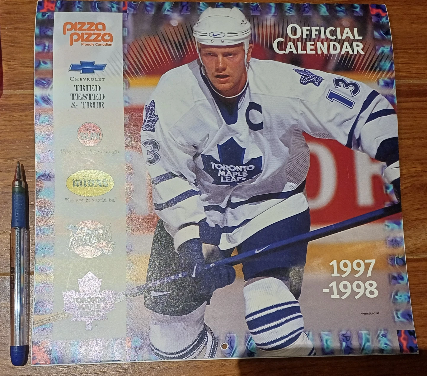 FREE 1997-1998 Toronto Maple Leafs Calendar, use PHOTOS