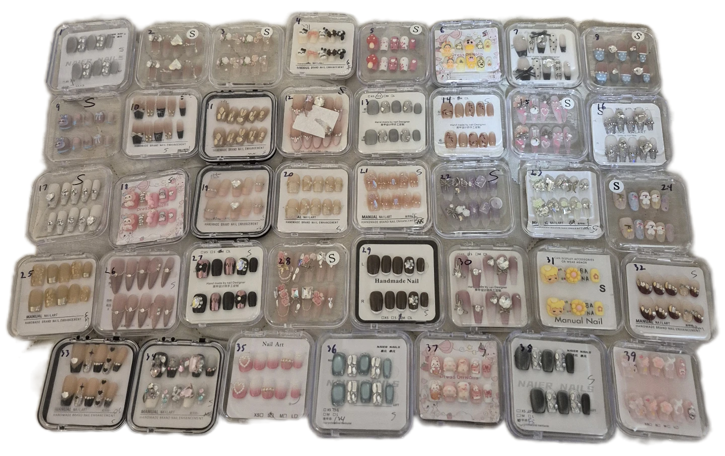 Assorted Handmade Press-On Nails small - photo 2